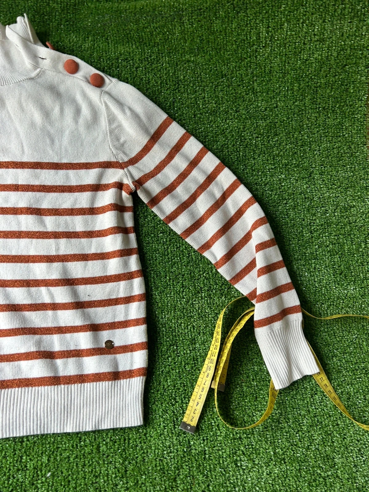 Blusa de mangas compridas listradas la petite étoile tamanho 1 / s – photo 3